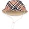 Show in main carousel: The Worthy Dog Plaid Bucket Dog Hat, Brown, Small slide 1 of 4