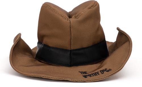 Show full view: The Worthy Dog Cowboy Party Dog Hat, Brown, Large slide 5 of 6