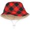 Show in main carousel: The Worthy Dog Buffalo Bucket Dog Hat, Red, Small slide 1 of 3