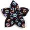 Show in main carousel: The Worthy Dog Skeletons Flower Dog Collar Accessory, Black, Large slide 1 of 3