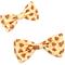 Show in main carousel: The Worthy Dog Gobble Gobble Dog Bow Tie, Yellow, Large slide 2 of 3