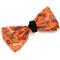 Show in main carousel: The Worthy Dog Halloween Bones Dog Bow Tie, Orange, Small slide 4 of 5