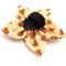 Show in main carousel: The Worthy Dog Gobble Gobble Flower Dog Collar Accessory, Yellow, Small slide 3 of 3