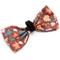 Show in main carousel: The Worthy Dog Falling Leaves Dog Bow Tie, Brown, Large slide 4 of 4