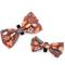 Show in main carousel: The Worthy Dog Falling Leaves Dog Bow Tie, Brown, Large slide 2 of 4