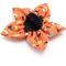 Show in main carousel: The Worthy Dog Candy Corn Ghouls Flower Dog Collar Accessory, Orange, Small slide 3 of 3