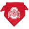 Show in main carousel: The License House Ohio State Mesh Dog Bandana, Red, Small slide 2 of 4
