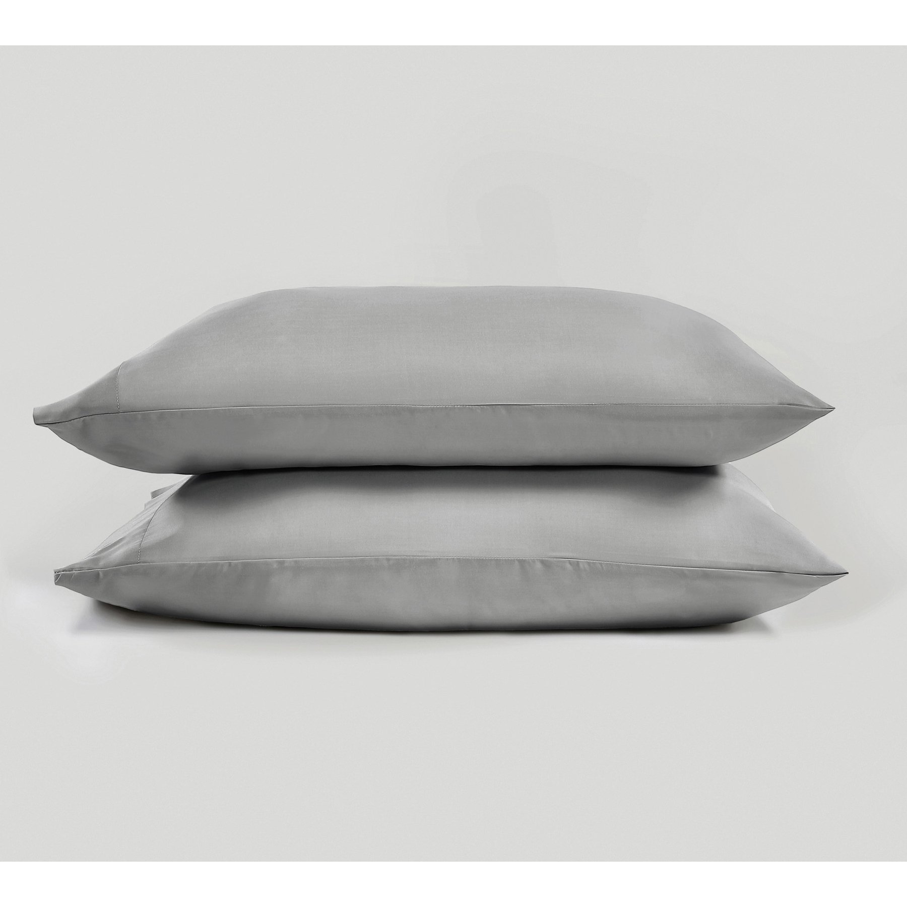 SIJO AiryWeight Eucalyptus Pillowcase Set, Dove, King, 2 count
