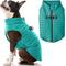 Show in main carousel: Gooby Puffer Dog Vest, Turquoise, Medium: 18-in chest slide 1 of 7