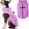 Show in main carousel: Gooby Puffer Dog Vest, Purple, Medium: 18-in chest slide 1 of 6
