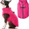 Show in main carousel: Gooby Puffer Dog Vest, Pink, Medium: 18-in chest slide 1 of 7