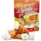 Show in main carousel: Jungle Calling 6.5-inch Real Chicken Wrapped Bones Rawhide-Free Dog Chews, 10.6-oz bag slide 1 of 12
