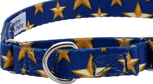 Show full view: Country Brook Petz Duty Honor Country Martingale Dog Collar, XX-Small: 7 to 10-in neck, 1/2-in wide slide 7 of 7