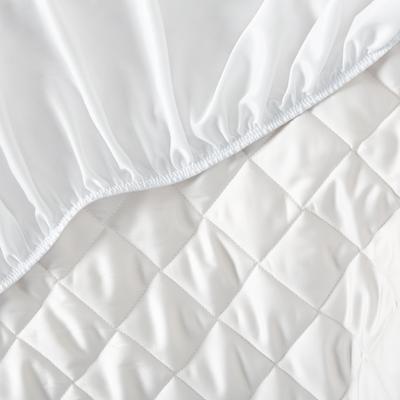 Show full view: SIJO TempTune Cooling Mattress Pad, White, Full slide 3 of 4
