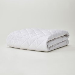 SIJO TempTune Cooling Mattress Pad, White, Queen