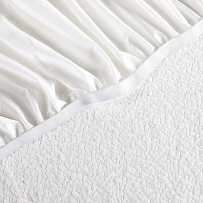 Show full view: SIJO AiryWeight Eucalyptus Mattress Protector, White, Queen slide 3 of 3