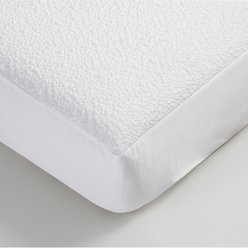 SIJO AiryWeight Eucalyptus Mattress Protector, White, Queen slide 2 of 3