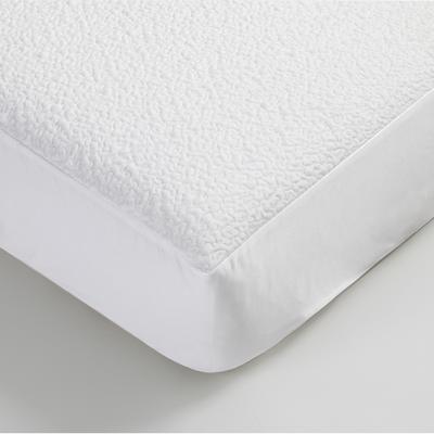 Show full view: SIJO AiryWeight Eucalyptus Mattress Protector, White, Queen slide 2 of 3