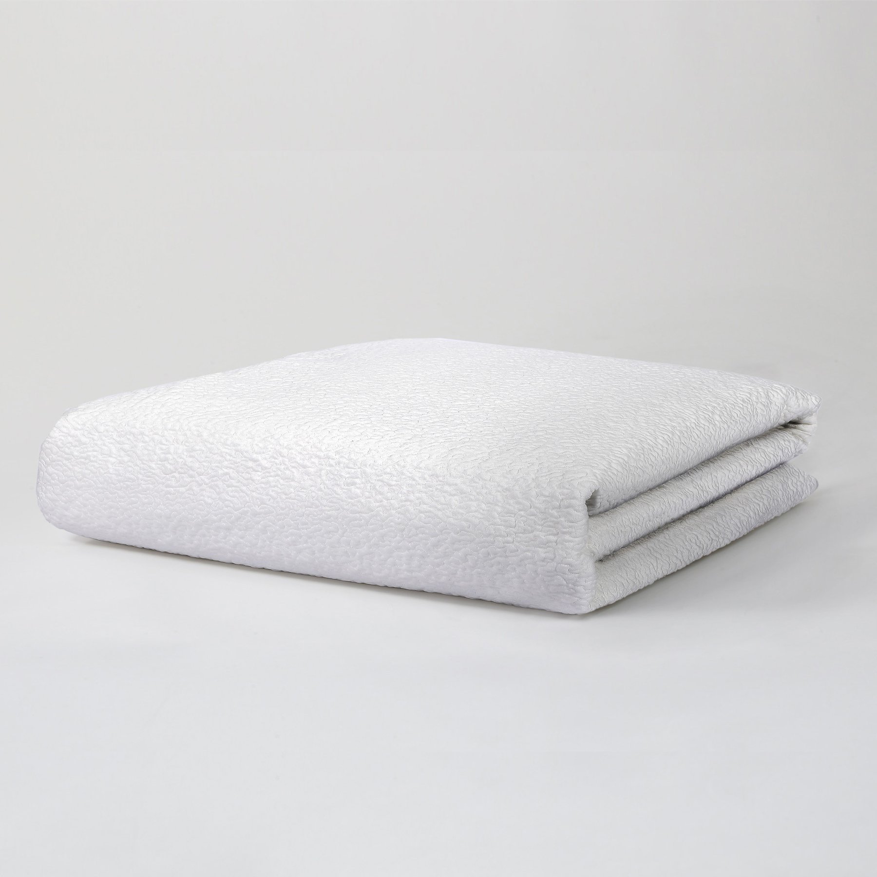 SIJO AiryWeight Eucalyptus Mattress Protector, White, Cal King
