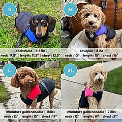 Gooby Padded Dog Vest, Red, Medium slide 2 of 5