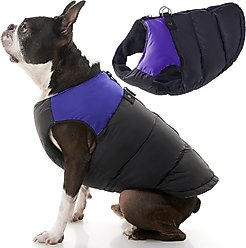 Gooby Padded Dog Vest, Purple, Medium