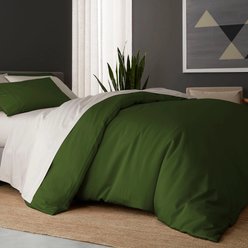 SIJO Organic Bamboo Duvet Cover, Forest, King / Cal King