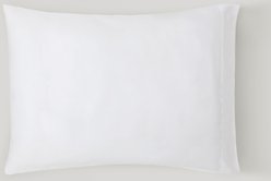 SIJO AiryWeight Eucalyptus Pillowcase Set, Snow, King, 2 count