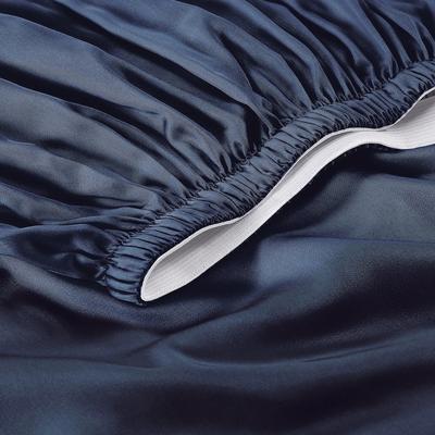 Show full view: SIJO Organic Bamboo Sheet Set, Sapphire, Full slide 3 of 3