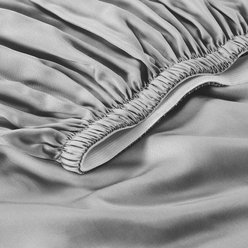 SIJO AiryWeight Eucalyptus Sheet Set, Dove, Twin slide 2 of 3