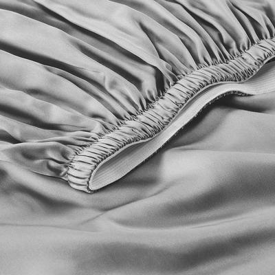 Show full view: SIJO AiryWeight Eucalyptus Sheet Set, Dove, Twin slide 3 of 4