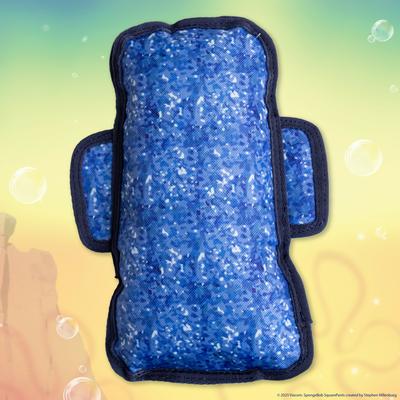 Show full view: SpongeBob Tiki Tough Squeaky Plush Dog Toy, Blue slide 5 of 8