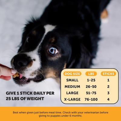 Show full view: Pet Honesty Allergy Support Pumpkin Flavored Dental Sticks for Dogs, 30 count slide 5 of 11