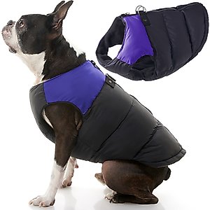 Gooby Padded Dog Vest, Purple, Large