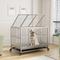 Show in main carousel: RYPetmia Rolling Dog Crate, Silver, 45.7 inch slide 1 of 11