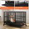 Show in main carousel: RYPetmia Rolling Dog Crate, Black, 45.7 inch slide 6 of 10