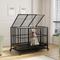 Show in main carousel: RYPetmia Rolling Dog Crate, Black, 45.7 inch slide 1 of 10