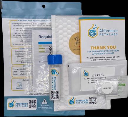 Show full view: Affordable Pet Labs Basic Fecal Diagnostic Test for Cats slide 5 of 5