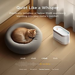 Petcube Wireless Dog & Cat Water Fountain, White slide 2 of 6