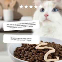 Made by Nacho Digestive Support with Bone Broth Mousse Grain-Free Lickable Cat Treat, 0.5-oz tube, 12 count slide 2 of 7