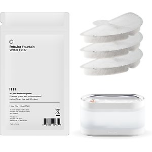 Petcube Water Fountain Replacement Filters, 3 count