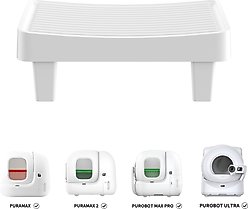 PETKIT Easy-Step Pedal Cat Ramp, White, 13.18 x 7.87 x 4.35-in