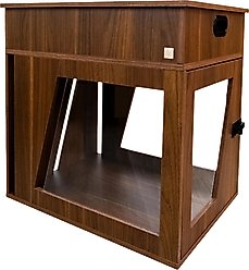 INSTACHEW Penny Furniture Style Dog Crate, Walnut, 30-inch slide 2 of 4
