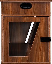 INSTACHEW Penny Furniture Style Dog Crate, Walnut, 30-inch