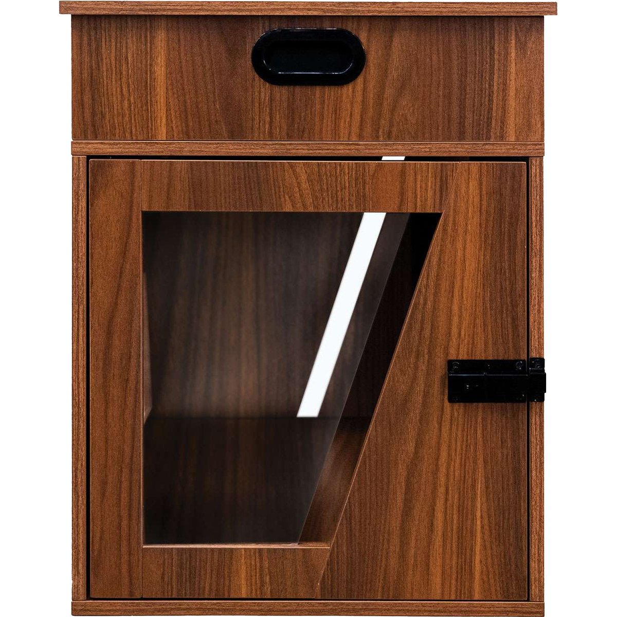 INSTACHEW Penny Furniture Style Dog Crate, Walnut, 24-inch