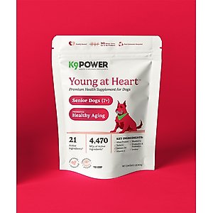 K9 POWER Young At Heart Nutritional Senior Dog Supplement, 1-lb