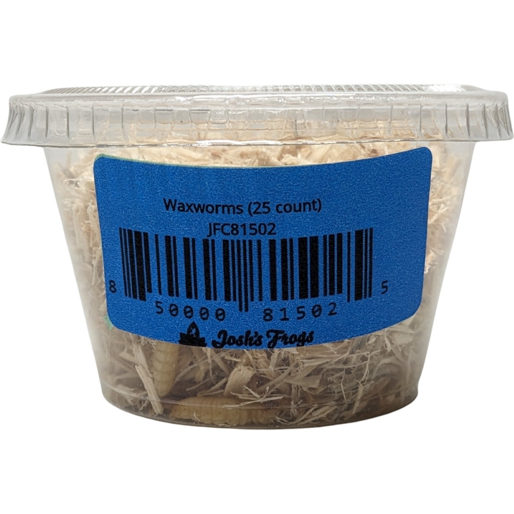 Josh's Frogs Waxworms Live Feed Reptile Food, 25 count