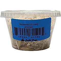 Josh's Frogs Waxworms Live Feed Reptile Food, 25 count