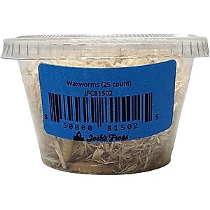 Josh's Frogs Waxworms Live Feed Reptile Food, 25 count