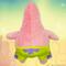 Show in main carousel: SpongeBob Patrick Squeaky Plush with Spiky Ball Dog Toy, Pink slide 4 of 7