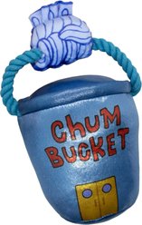 SpongeBob Chum Squeaky Plush Bucket Dog Toy, Grey